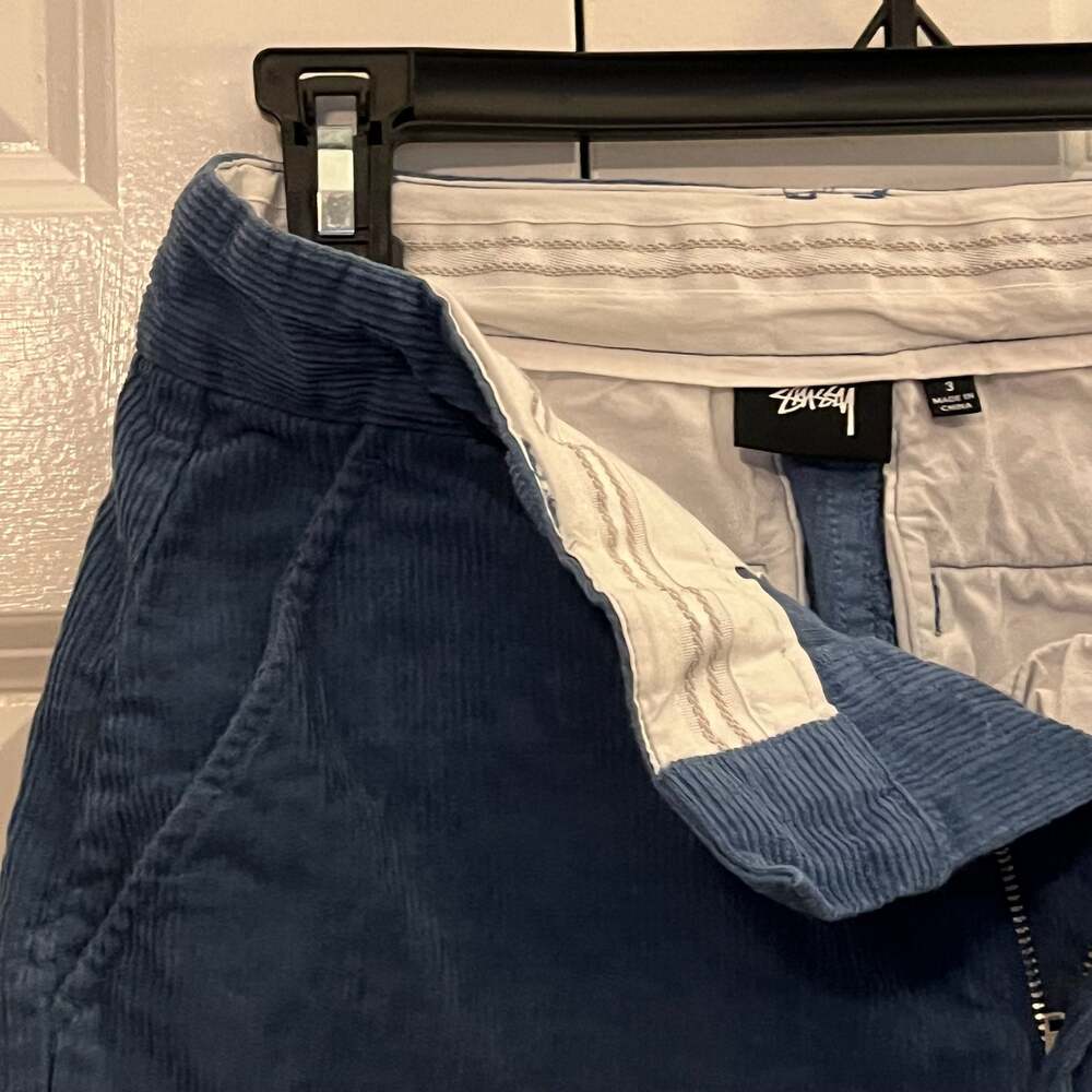 Stussy Blue Corduroy Pants